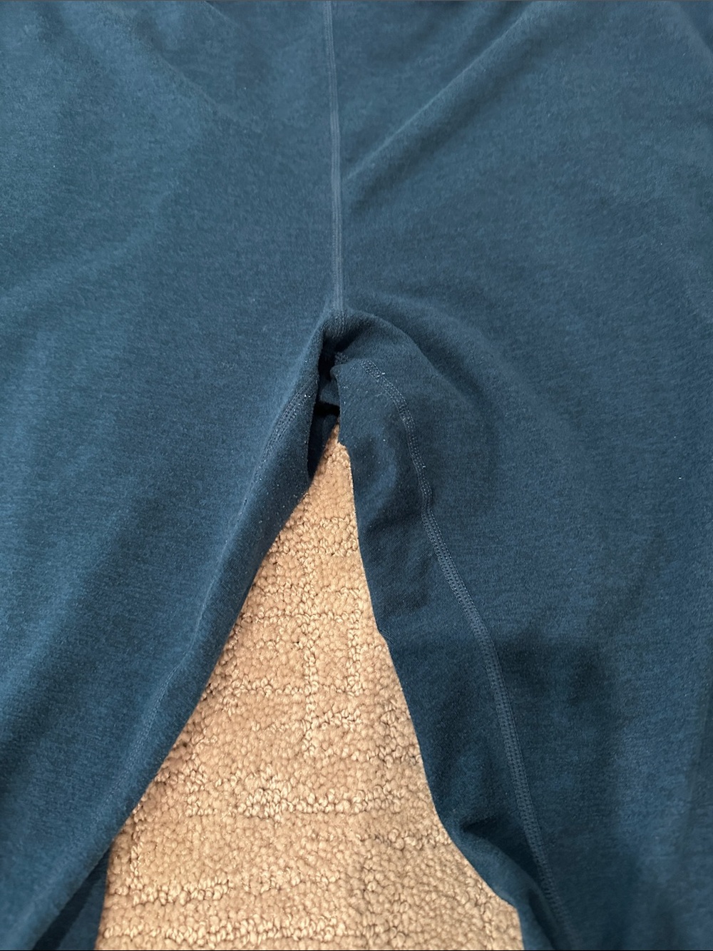 Vuori Teal Performance Jogger and Zip Hoodie with Cream Drawstrings MATCHING SET - Picture 4 of 4